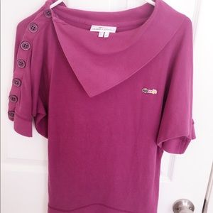 💥Authentic Lacoste and Malandrino top💥